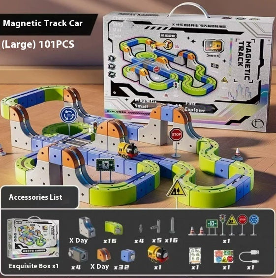 Children's Educational Track Cube Building Blocks Toys - MarktWonders