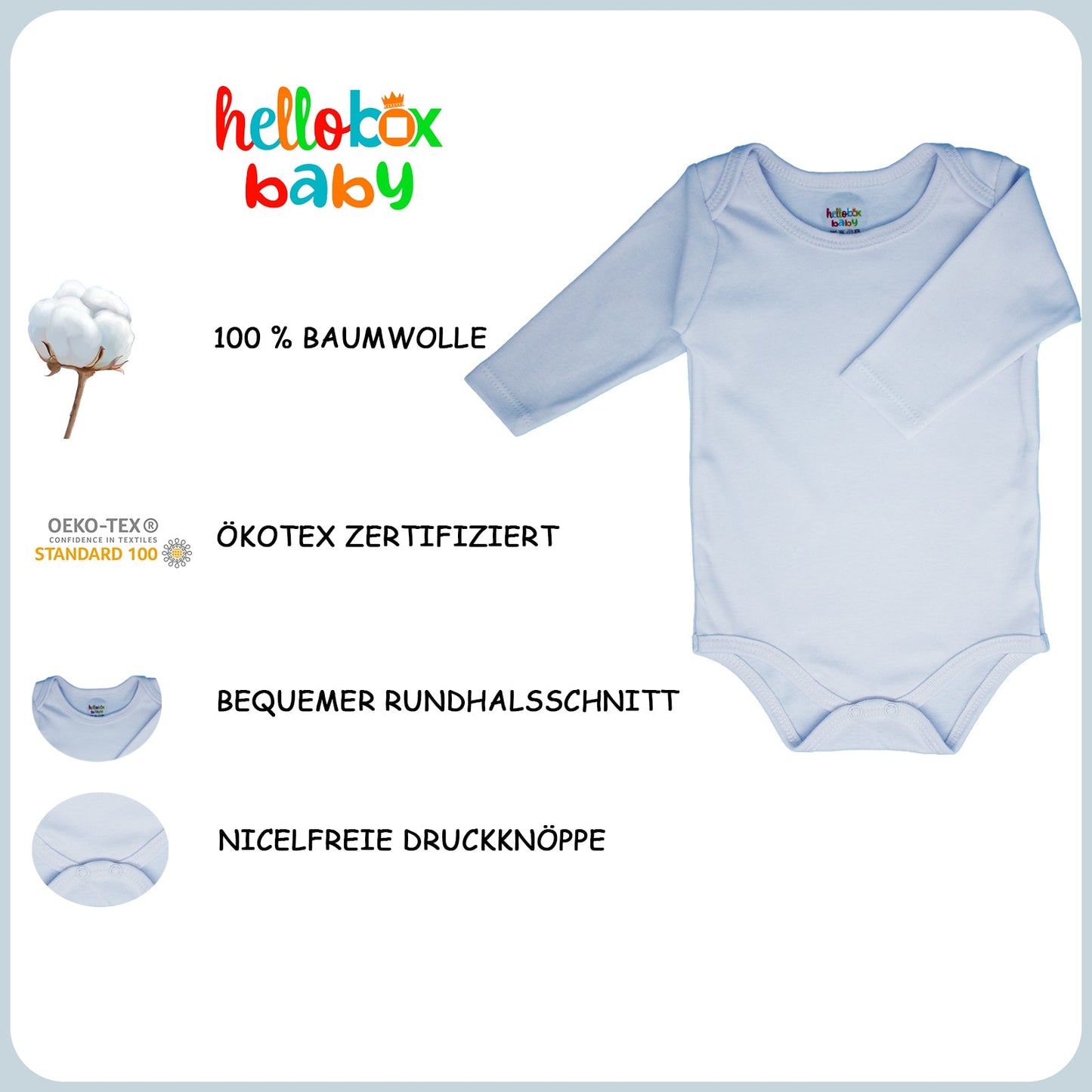 Hellobox Geschenk für neugeborene Blue Junge - MarktWonders
