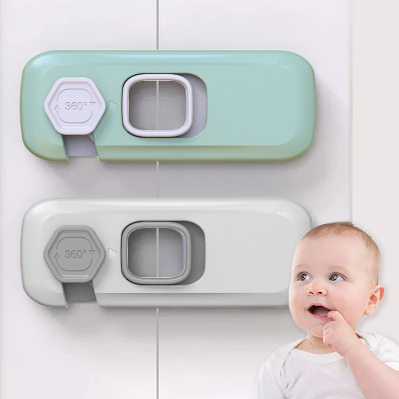 Home Refrigerator Lock Fridge Freezer Door Catch Lock Toddler Kids Child Cabinet Safety Lock For Baby Safety Child Lock - MarktWonders 