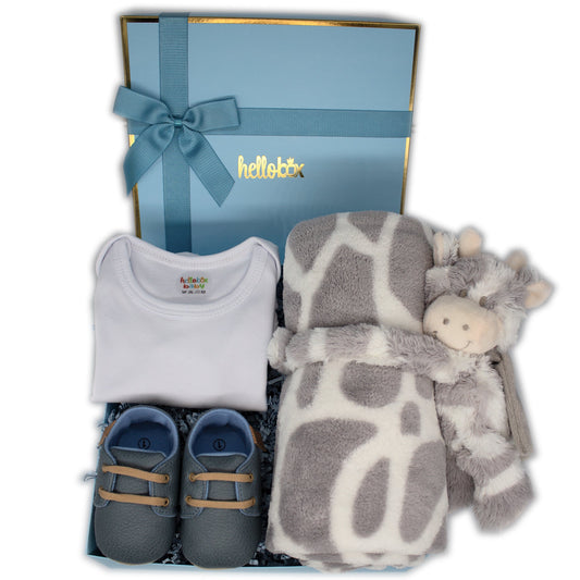 Hellobox Geschenk für neugeborene Blue Junge - MarktWonders 