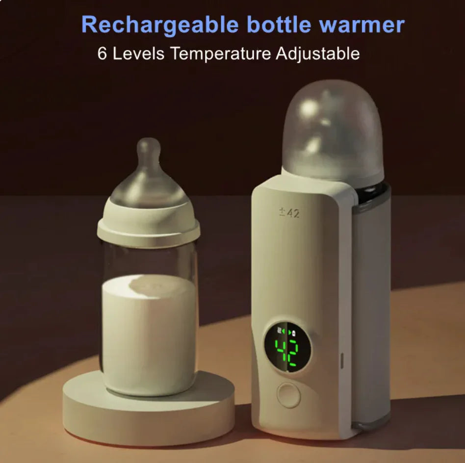 Portable Wireless Baby Bottle Warmer - MarktWonders 