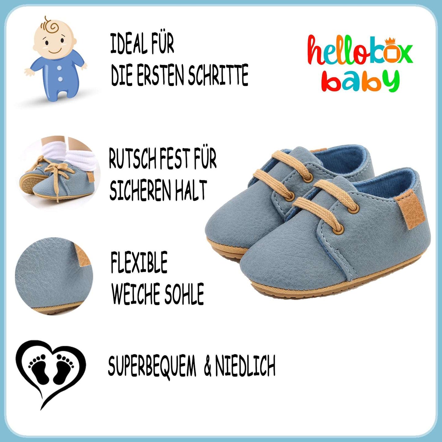 Hellobox Geschenk für neugeborene Blue Junge - MarktWonders 