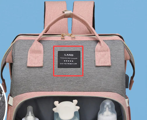 Geräumige Wickeltasche für Mütter. - MarktWonders 